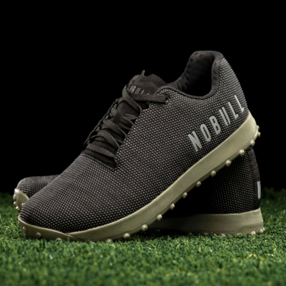NOBULL Shoes - Nobull SF turf trainer low black gym shoes ivy NIB NEW 9